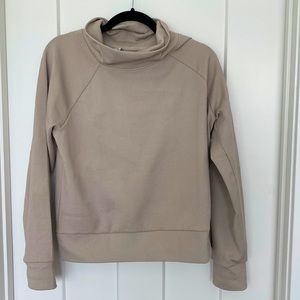 Women’s RBX Active Mock-neck Sweatshirt (Mauve color) - Size Medium.